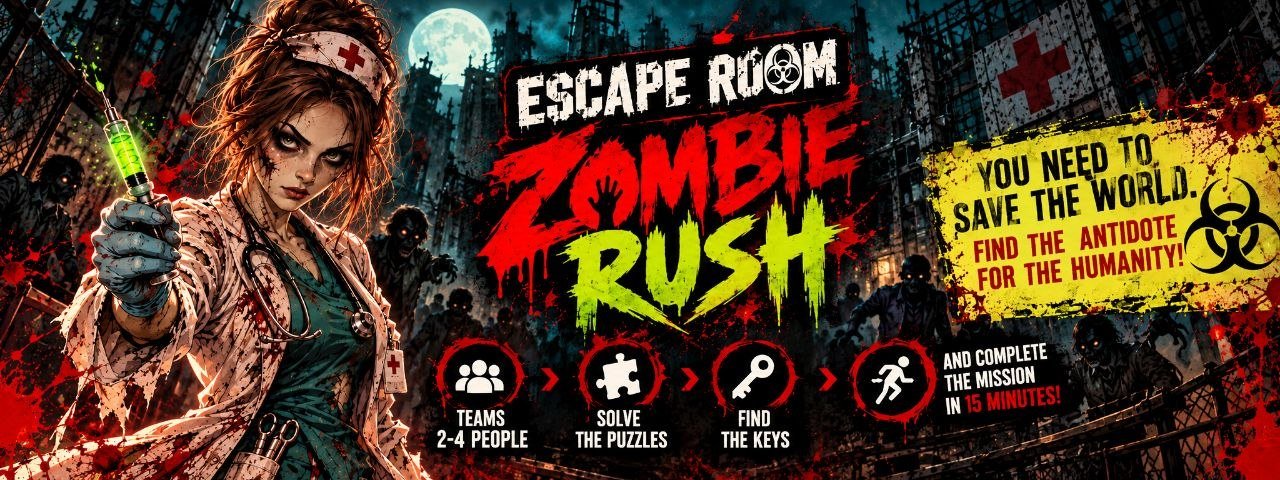 Phòng thoát hiểm Halloween «Halloween ESCAPE ROOM Experience» tại ARCH. Cafe