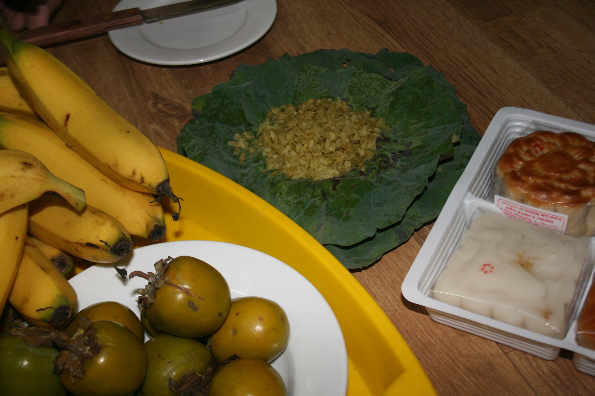 Mâm cỗ trông trăng