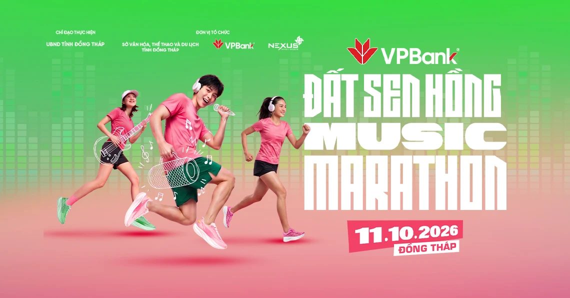 «VPBank Đất Sen Hồng Music Marathon 2026»