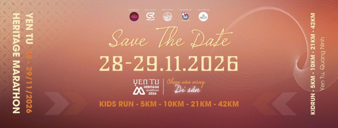 Giải chạy «Yên Tử Heritage Marathon 2026»