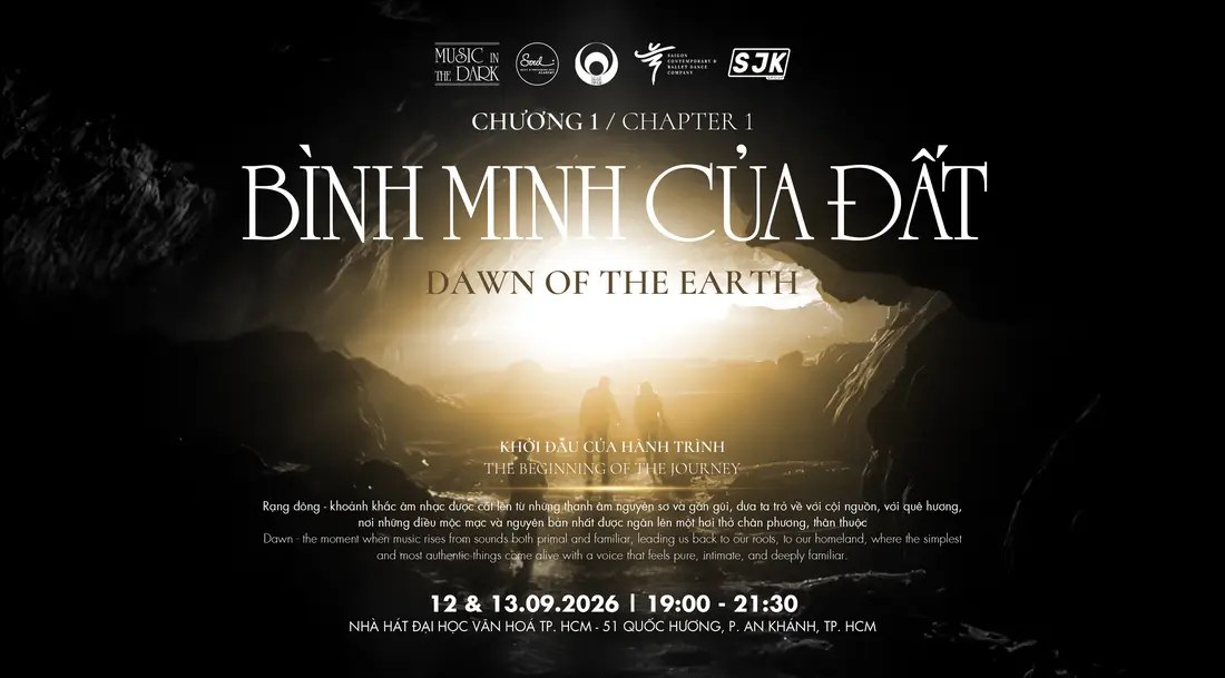 Music and theatre project «MUSIC IN THE DARK 2026: Trời Của Ta! Đất Của Ta!» (Our Sky! Our Land!) 2