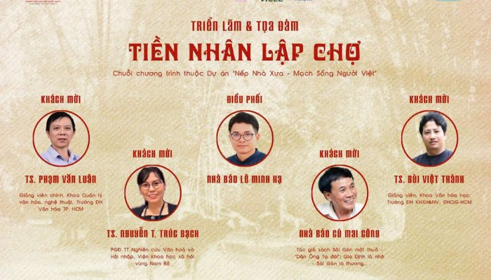 Triển lãm & tọa đàm «Tiền Nhân Lập Chợ»