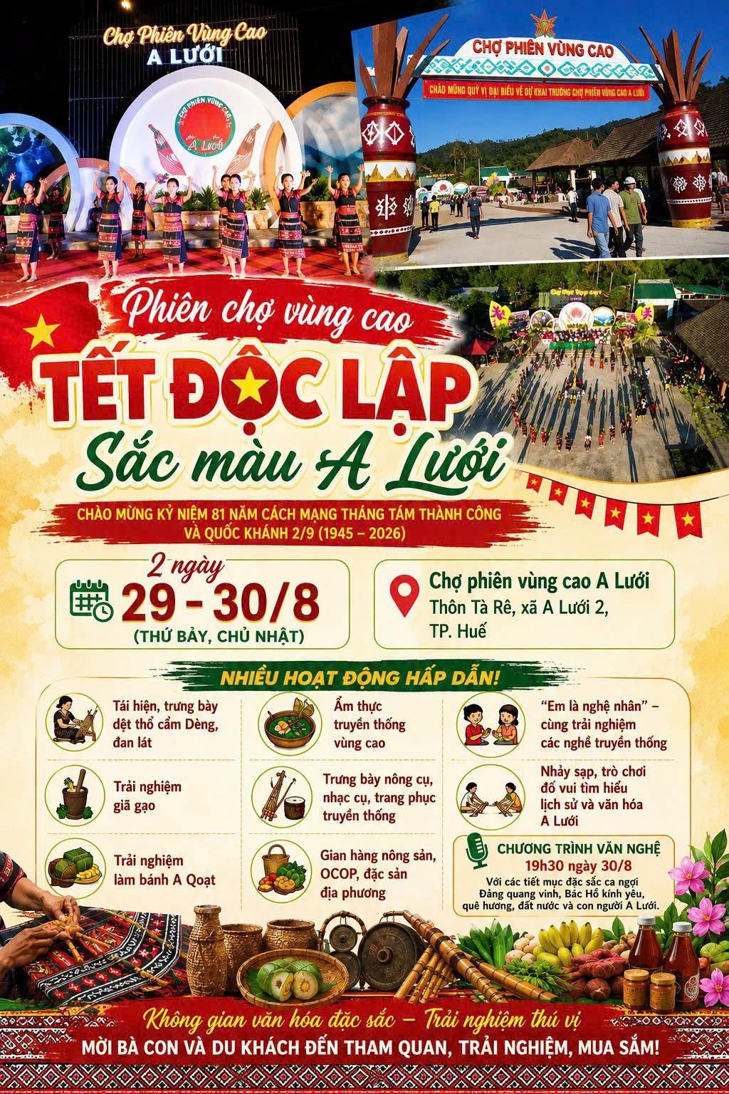 Phiên chợ vùng cao «Tết Độc lập – Sắc màu A Lưới» 1