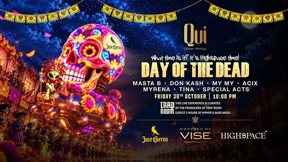 Tiệc Halloween «Day of the Dead» tại QUI Cuisine & Mixology