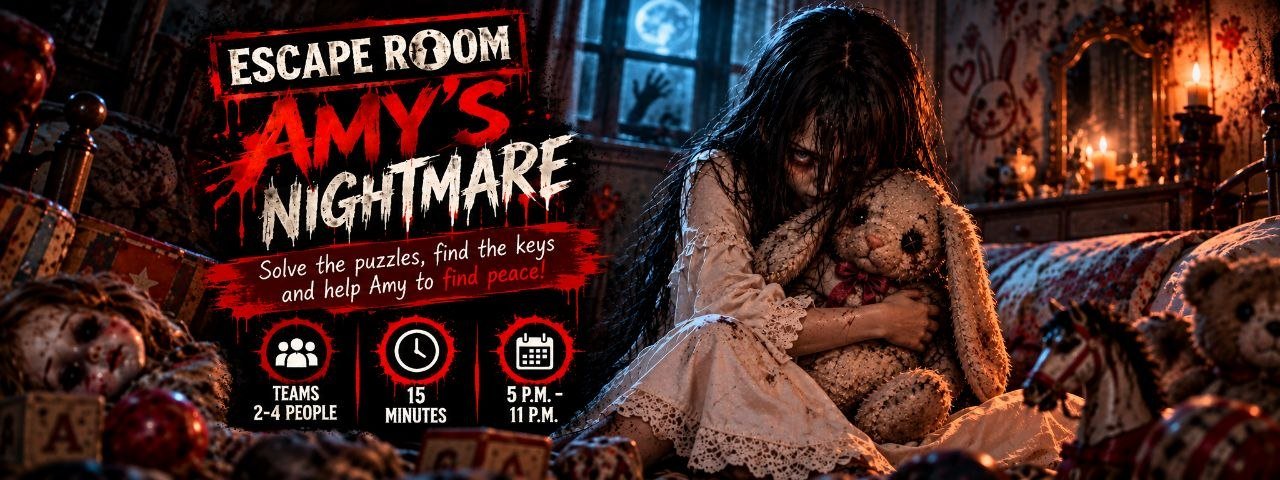 Phòng thoát hiểm Halloween «Halloween ESCAPE ROOM Experience» tại ARCH. Cafe 2