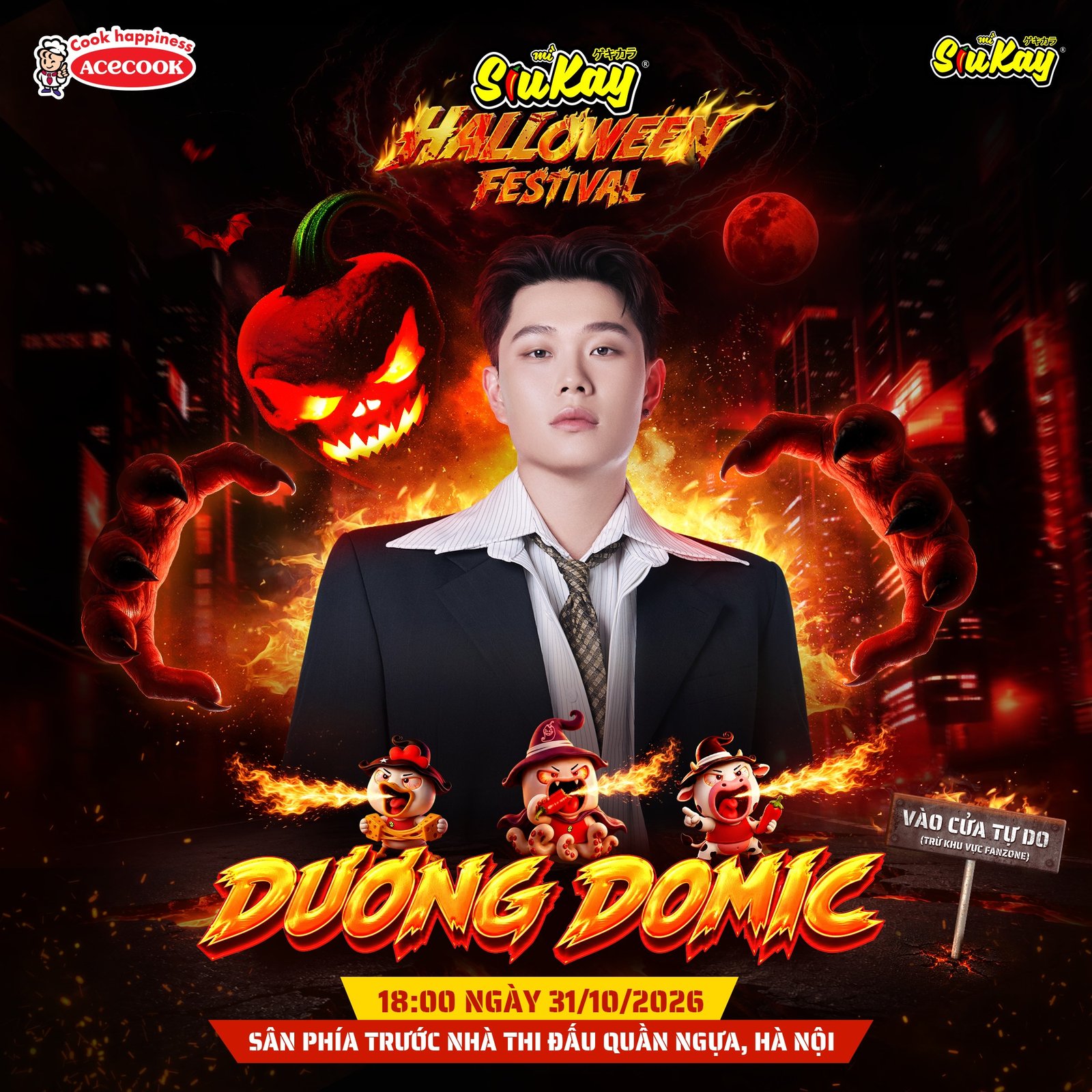 Đại nhạc hội Halloween «SIUKAY HALLOWEEN FESTIVAL 2026» 2