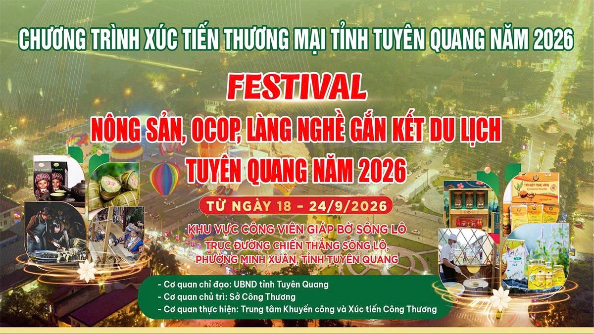 Festival «Nông sản, OCOP, làng nghề gắn kết du lịch»
