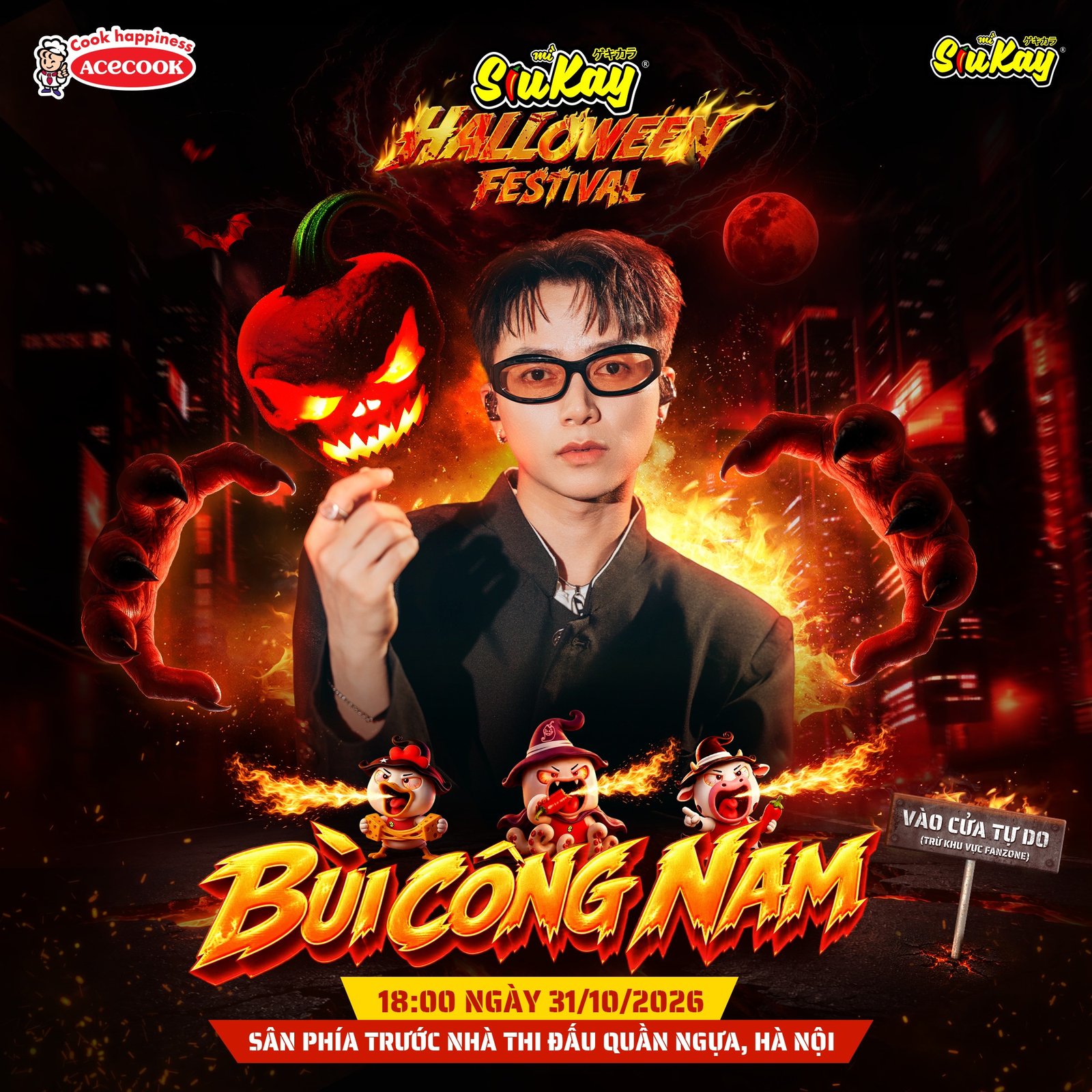 Đại nhạc hội Halloween «SIUKAY HALLOWEEN FESTIVAL 2026» 3
