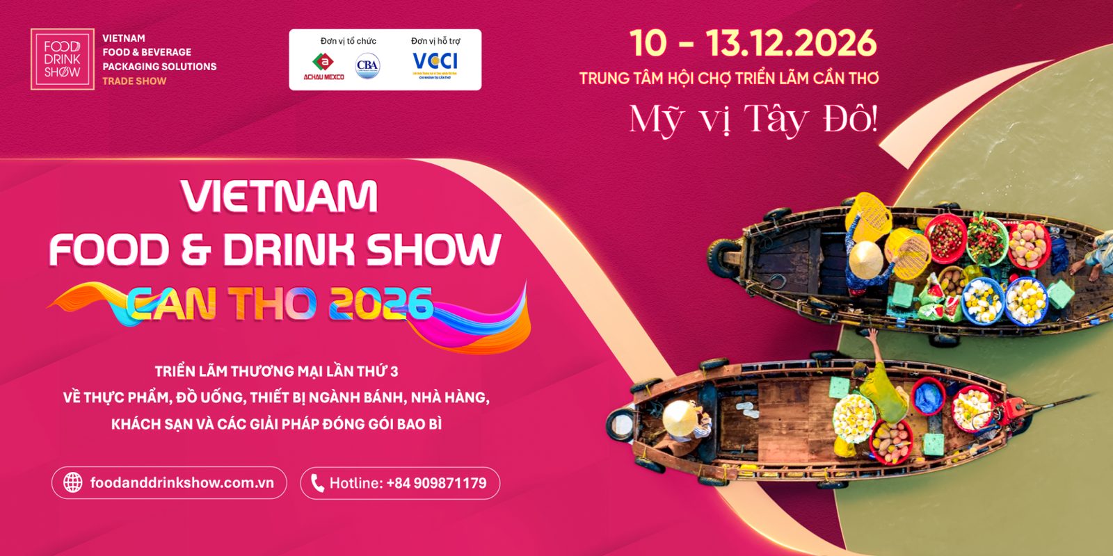 Triển lãm «Vietnam Food & Drink Show Can Tho 2026»