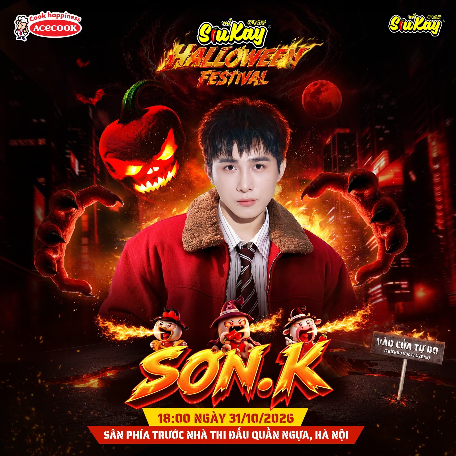 Đại nhạc hội Halloween «SIUKAY HALLOWEEN FESTIVAL 2026» 4
