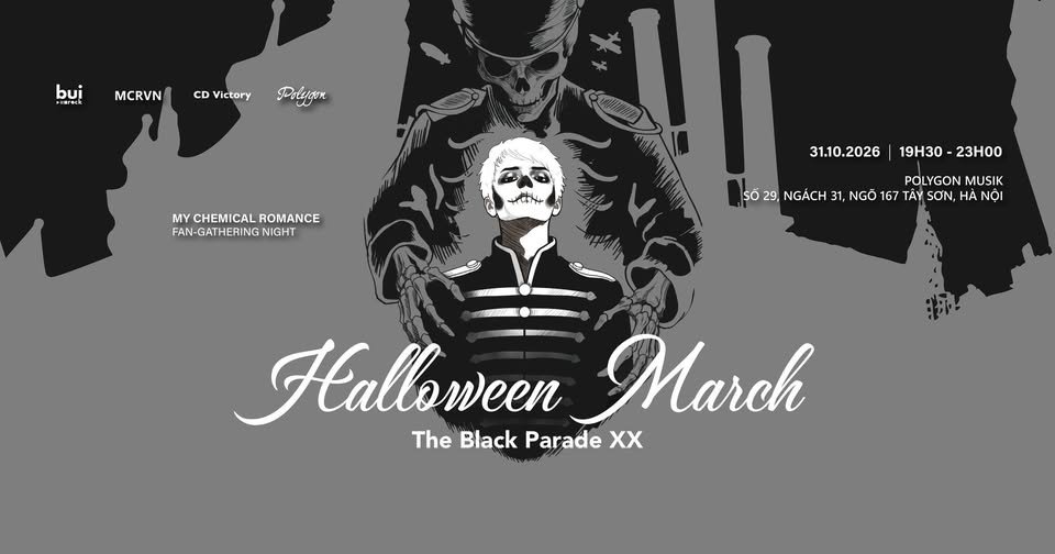 Tiệc Halloween «The Black Parade XX: Halloween March»